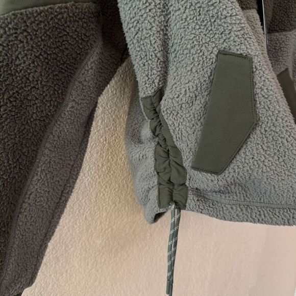 Kuhl Elixir Jacket Womens Size Small Moss Green Fleece Mixed Media Soft Full Zip - Picture 6 of 16